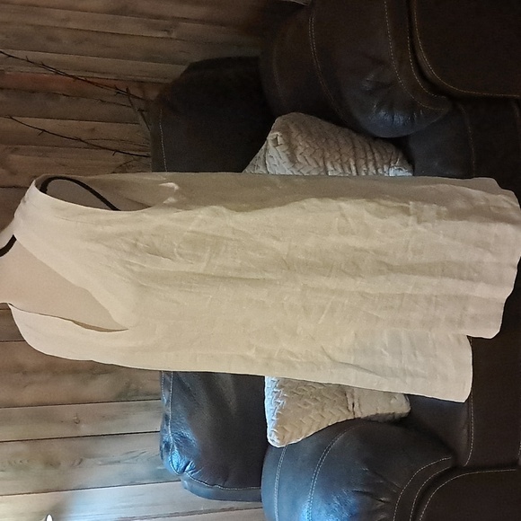 Tuckernuck White Linen Melanie Dress Size XL - Picture 6 of 12